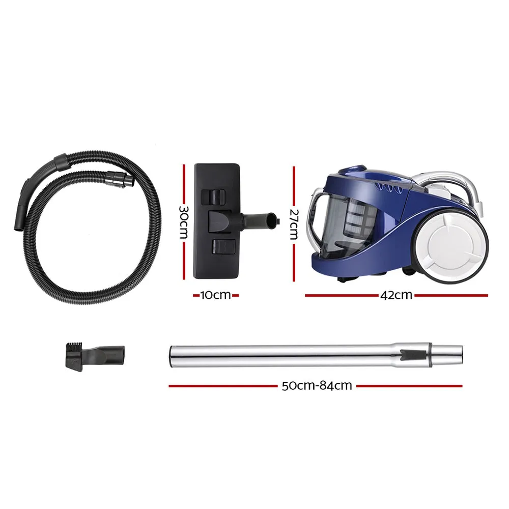 2200W Bagless Vacuum Cleaner, Multi-Cyclonic System - Devanti