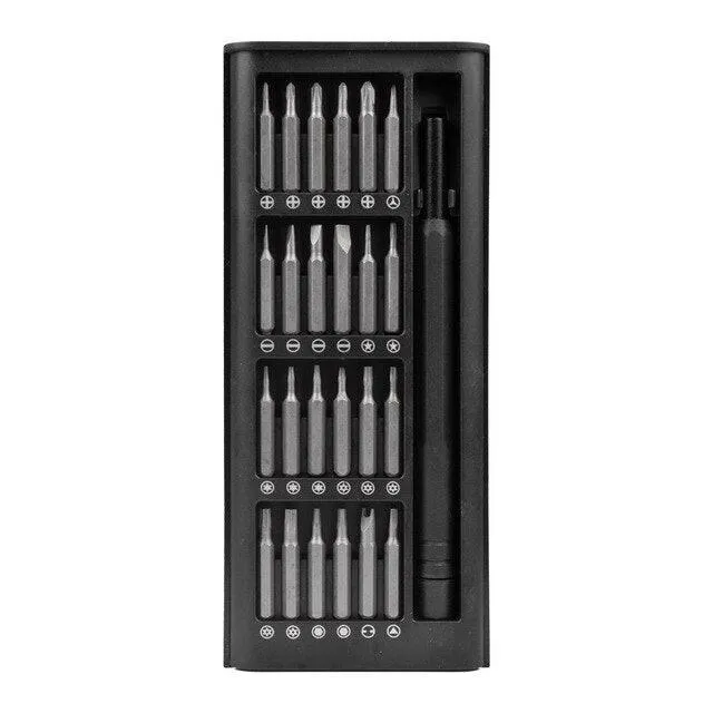 25 In 1 Screwdriver Kit Bits Phillips Torx Hex Precision DIY Dismountable Mini Tool Case For Smart Home PC Phone Repair