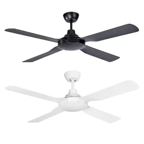 48" Discovery II AC Ceiling Fan Black, White MDF124M, MDF124W Martec Lighting