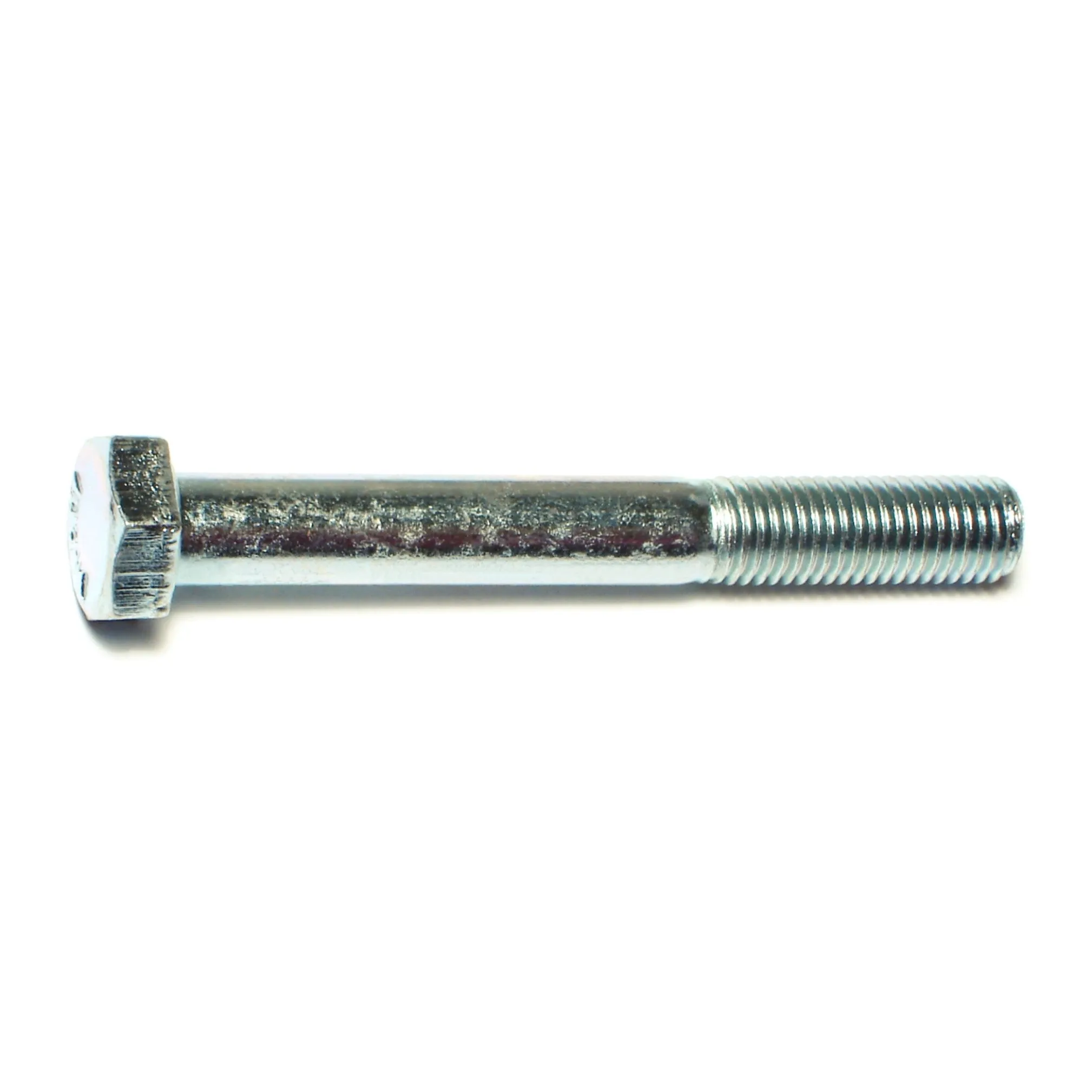 5/16"-24 x 2-1/2" Zinc Plated Grade 5 Steel Fine Thread Hex Cap Screws