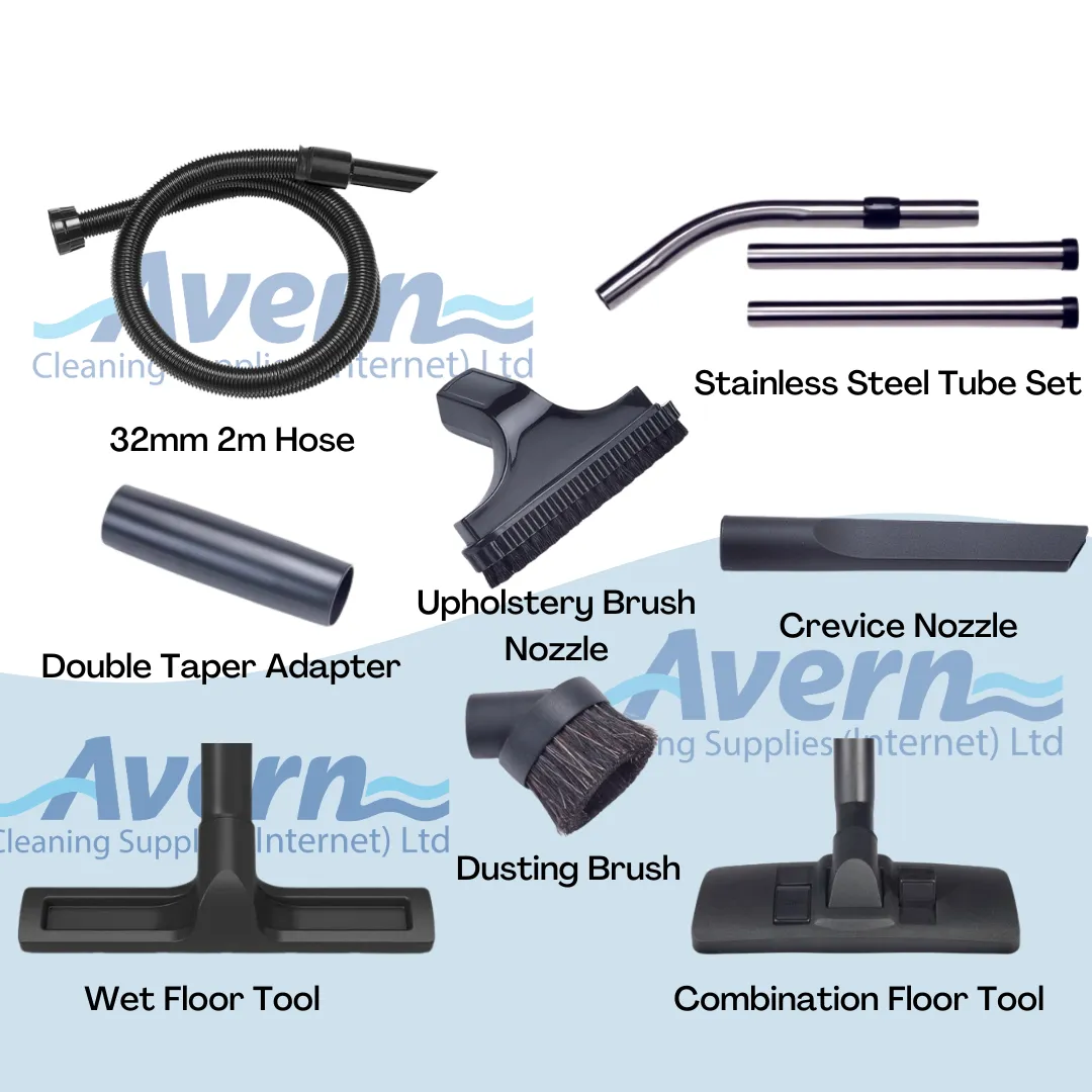 A21 32mm Stainless Vacuum Accessory Kit 607321 Genuine Numatic