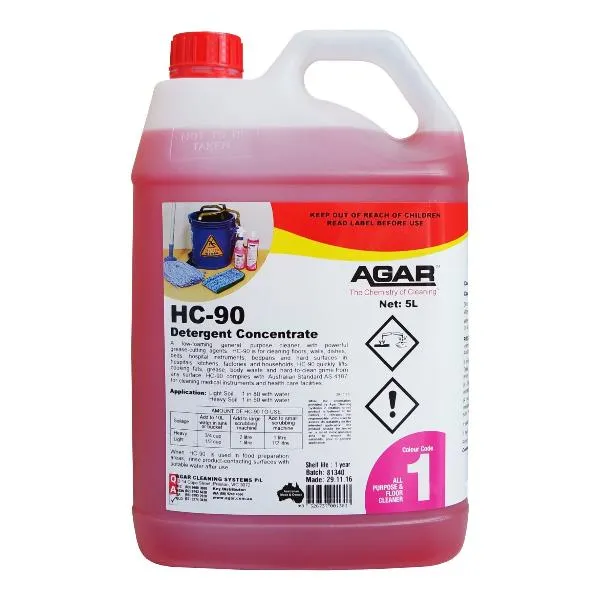 Agar HC-90 Low Foaming Mopping Detergent