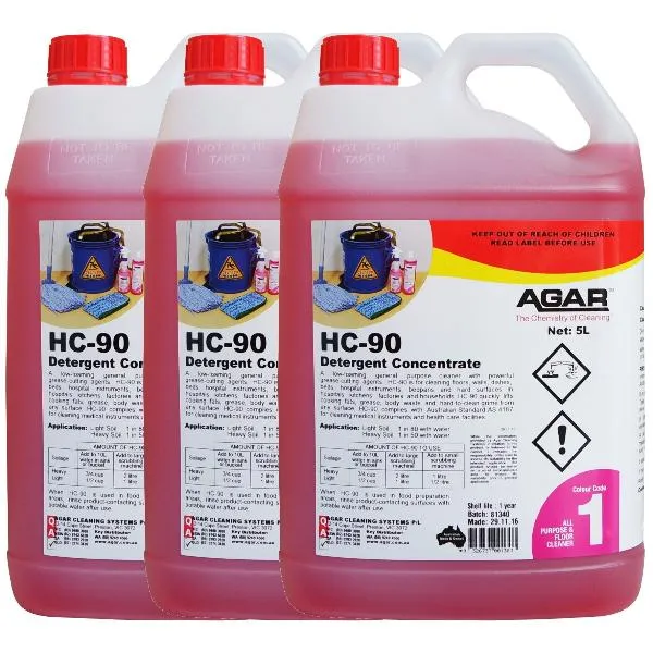 Agar HC-90 Low Foaming Mopping Detergent