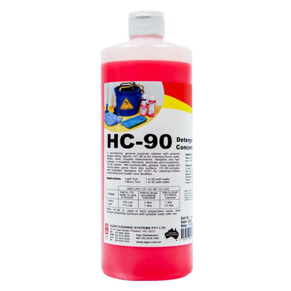 Agar HC-90 Low Foaming Mopping Detergent