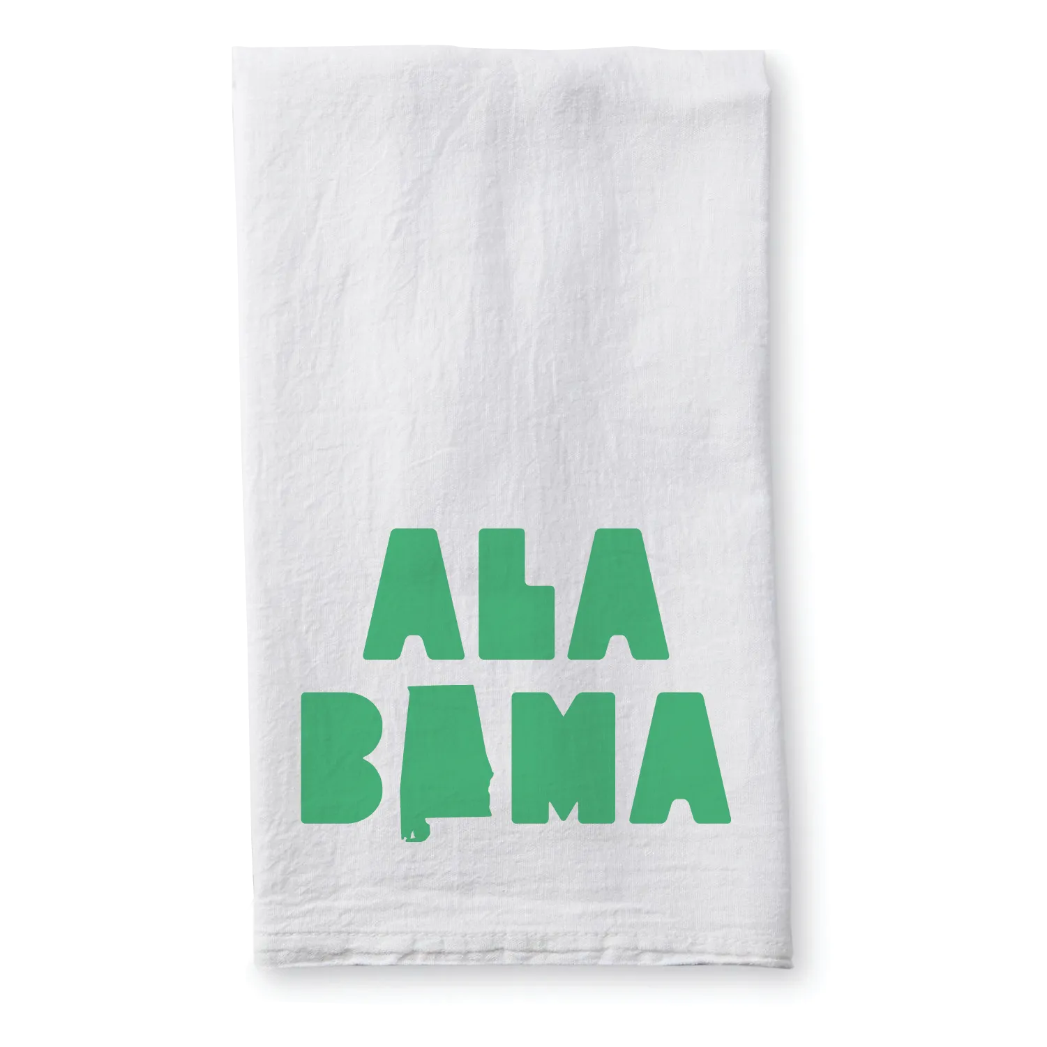 Alabama Stamp Dish Towel