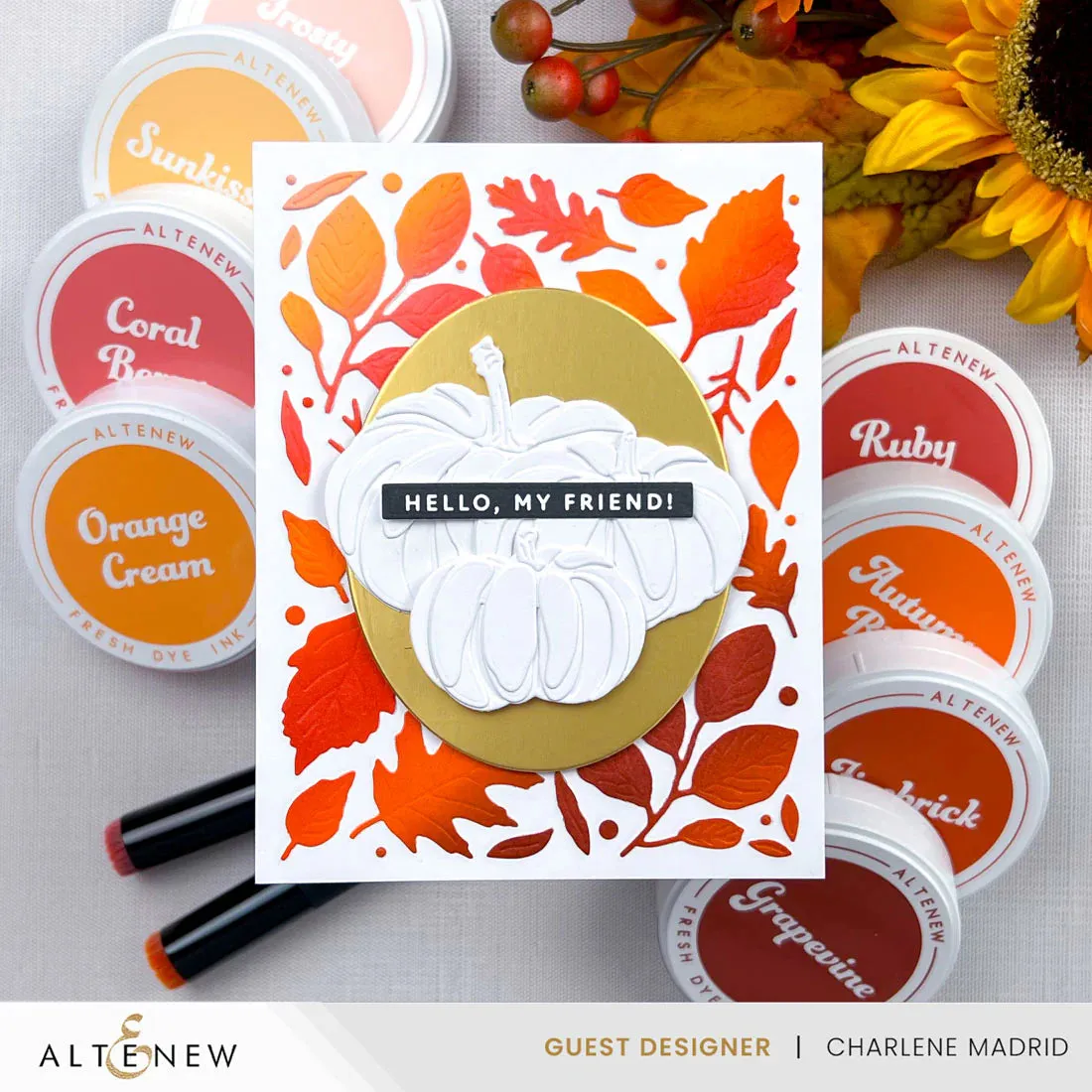 Altenew Warm & Cozy Fresh Dye Ink Pad - Sunkissed