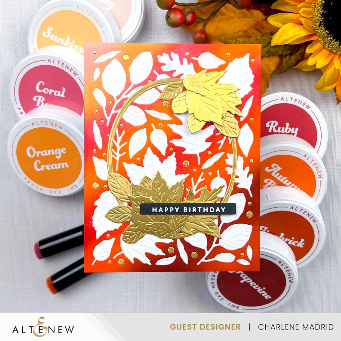 Altenew Warm & Cozy Fresh Dye Ink Pad - Sunkissed