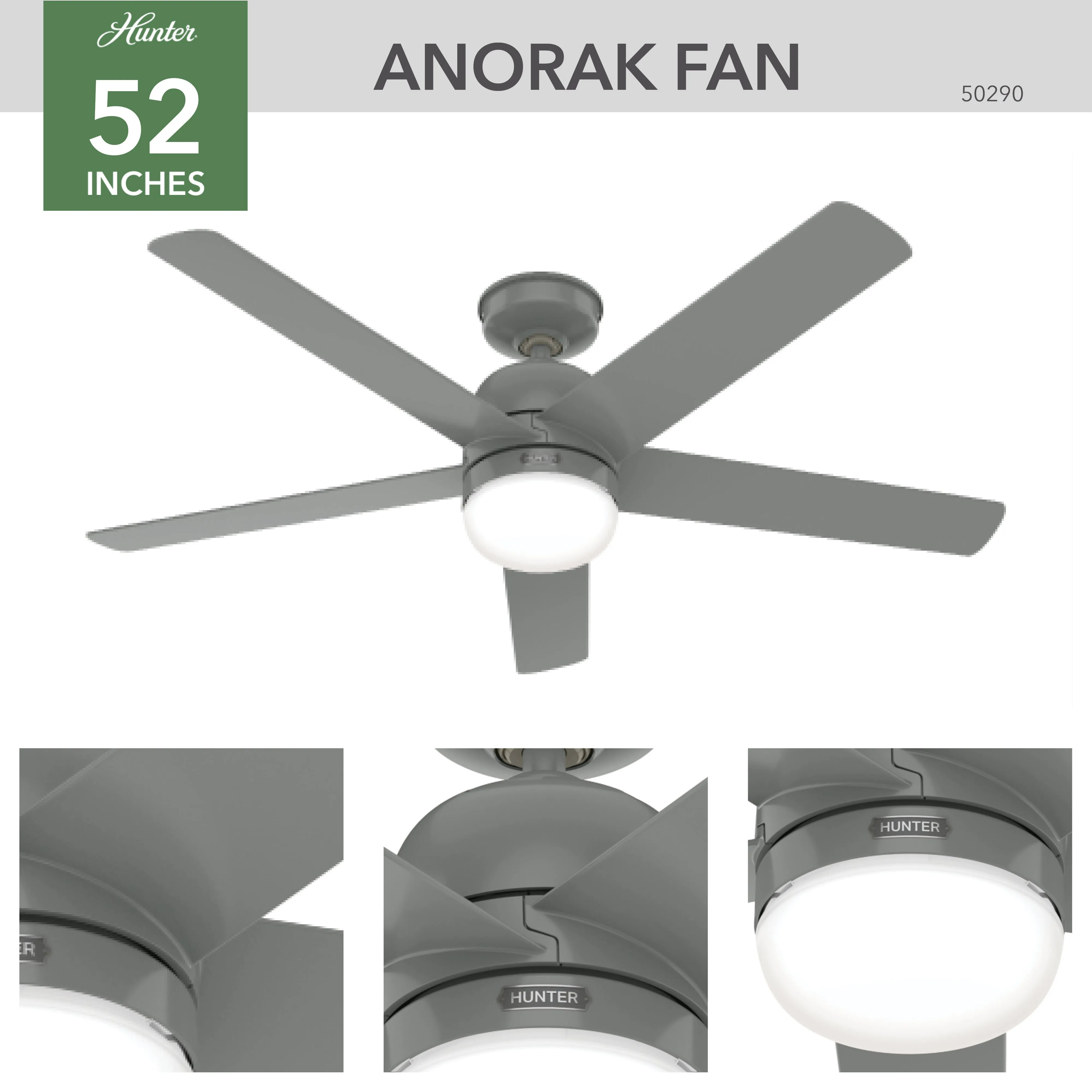 Anorak 52" Ceiling Fan