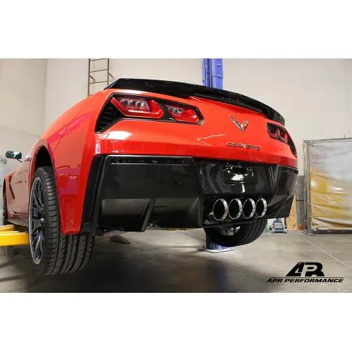 APR Carbon Fiber Rear Diffuser Corvette C7 w/o Undertray (14-18) AB-277019