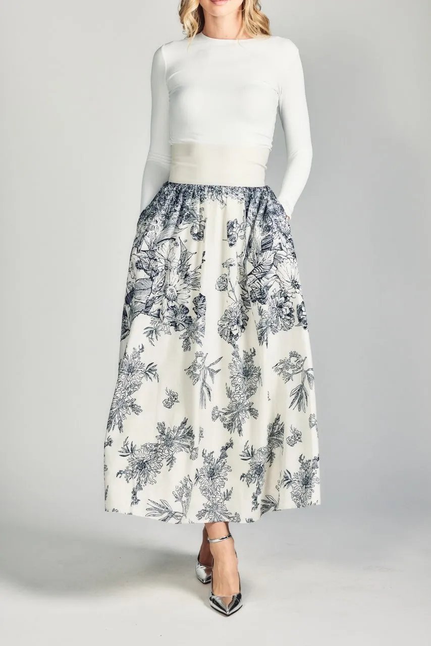 Aruba Flower Skirt