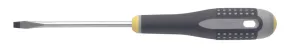 Bahco ERGO handled Screwdriver,slotted head, flat tip, 247mm, blade 125mm, tip 6.5mm