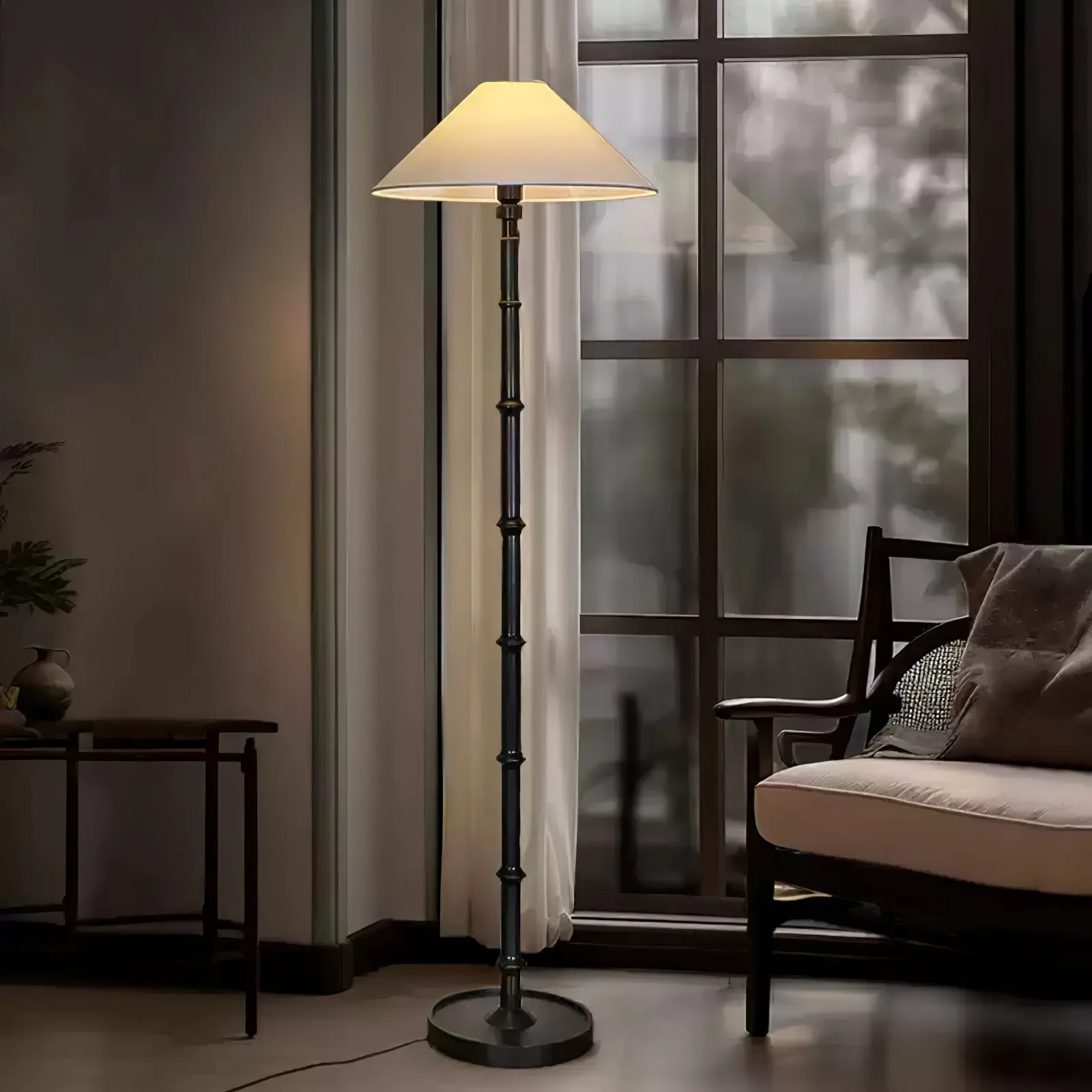 Bamboo Knot Floor Lamp