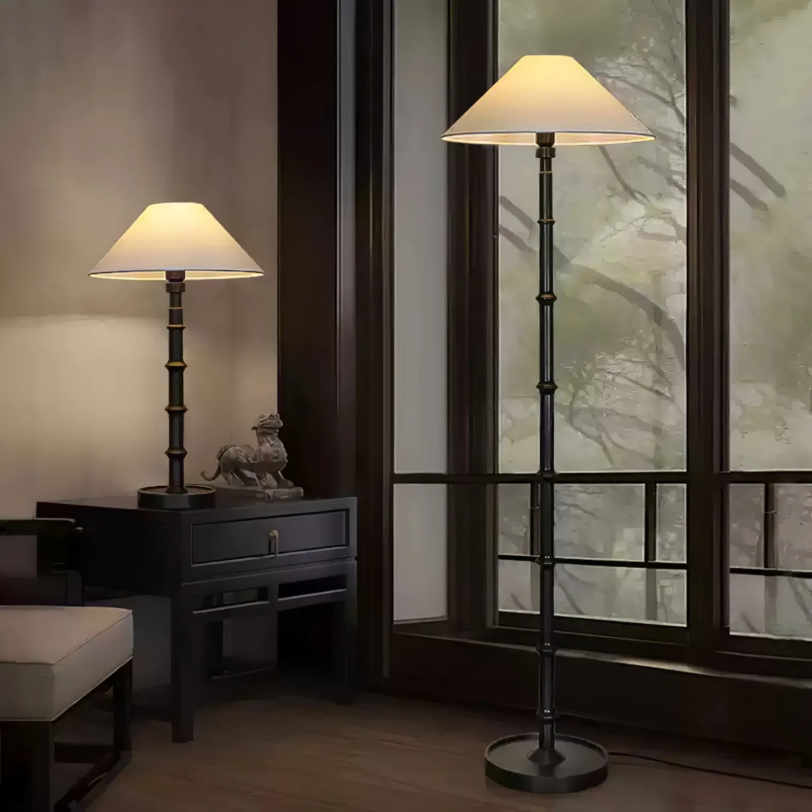 Bamboo Knot Floor Lamp