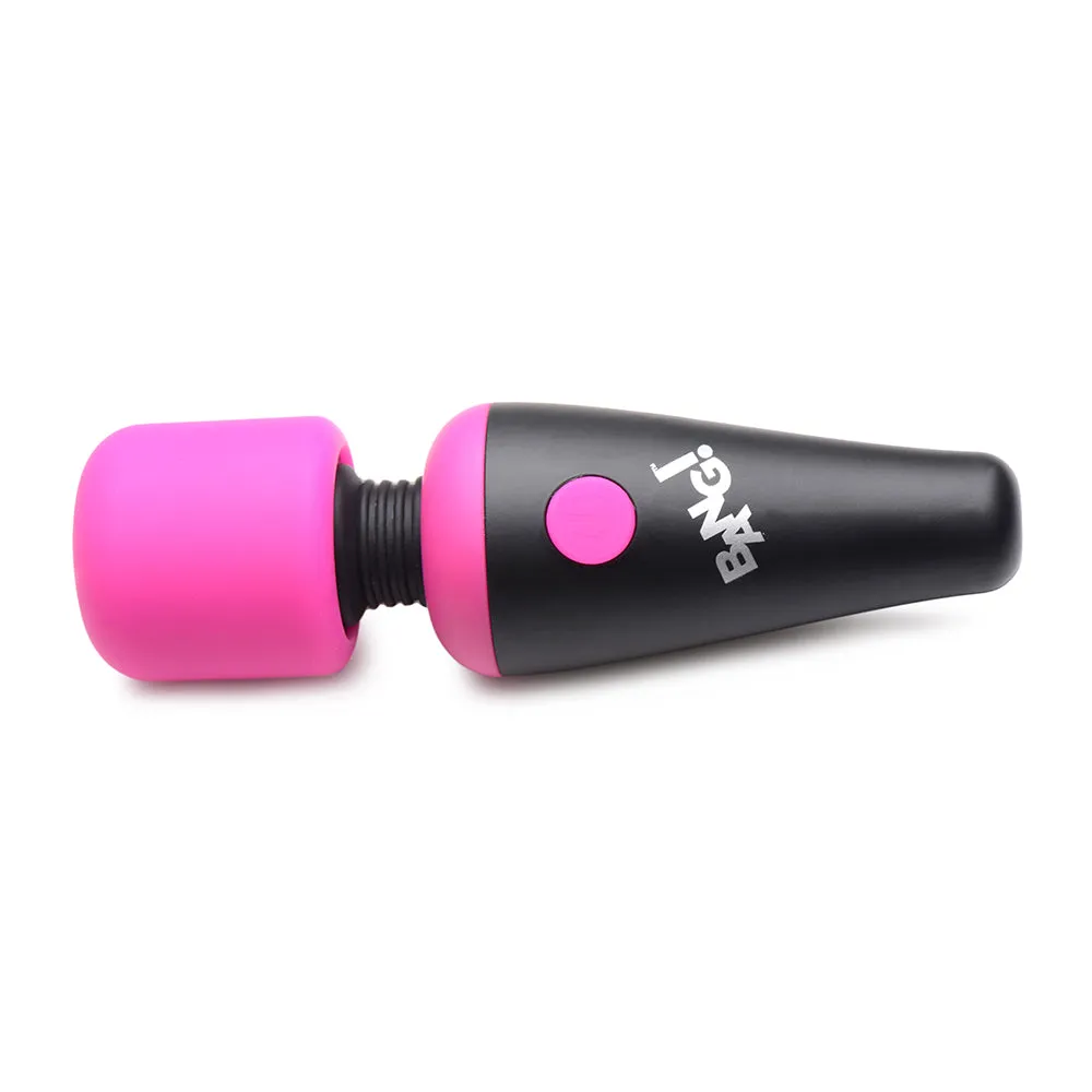 BANG! 10X Vibrating Mini Silicone Wand Pink