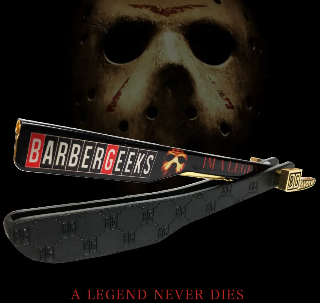 BarberGeeks Razor Holder – im a Legend