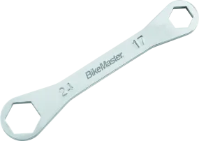 BikeMaster Rider Wrench - 24mm 6-pt x 17mm 6-pt