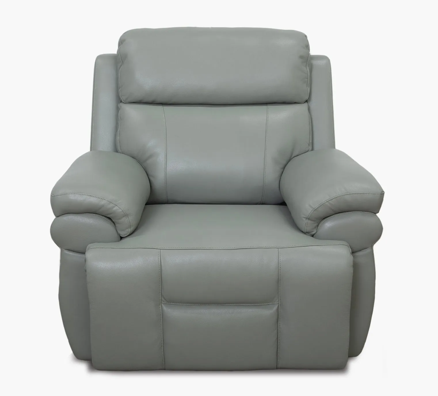 Bishop Jade Leather Zero Gravity Triple Power Recliner