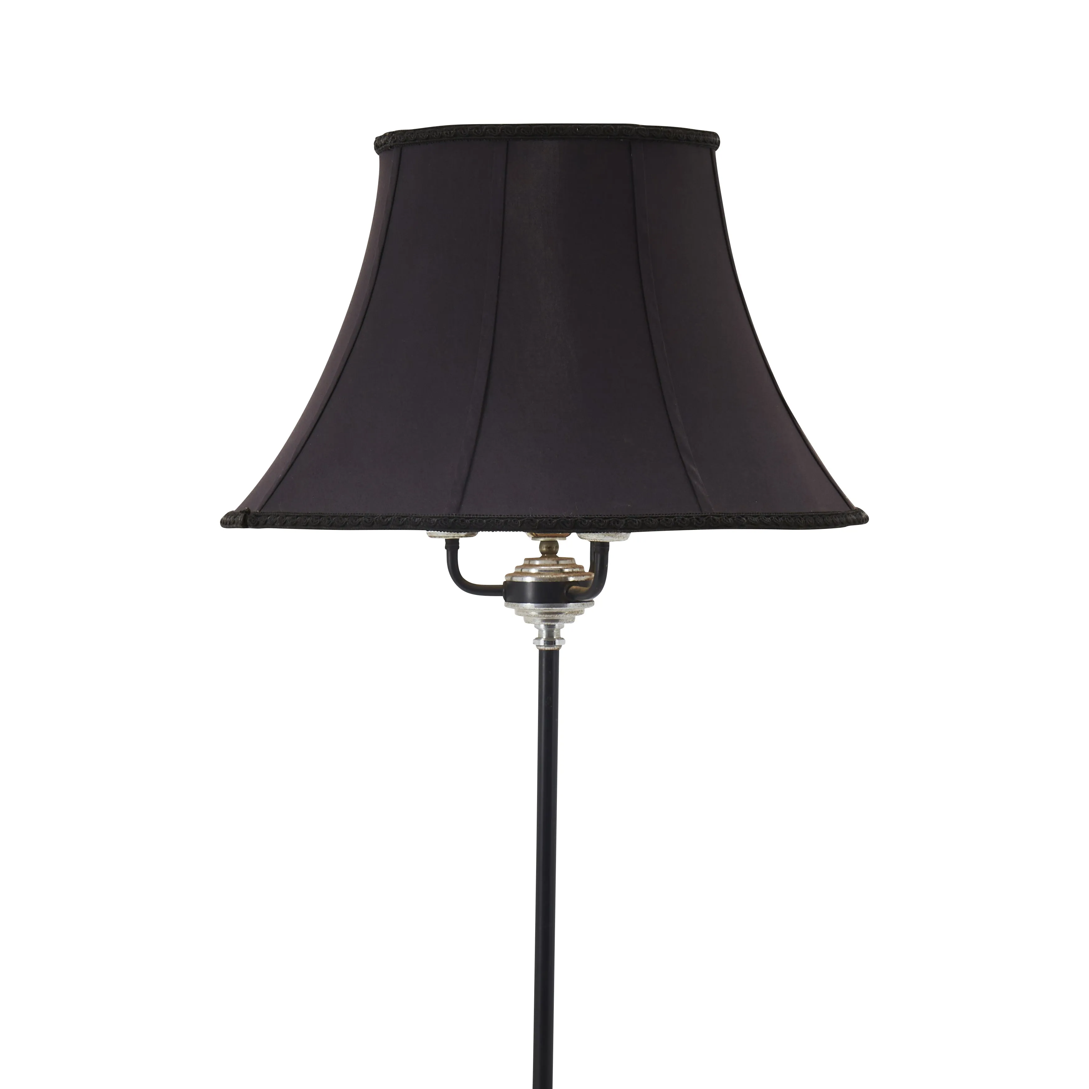 Black Floor Lamp with Shade