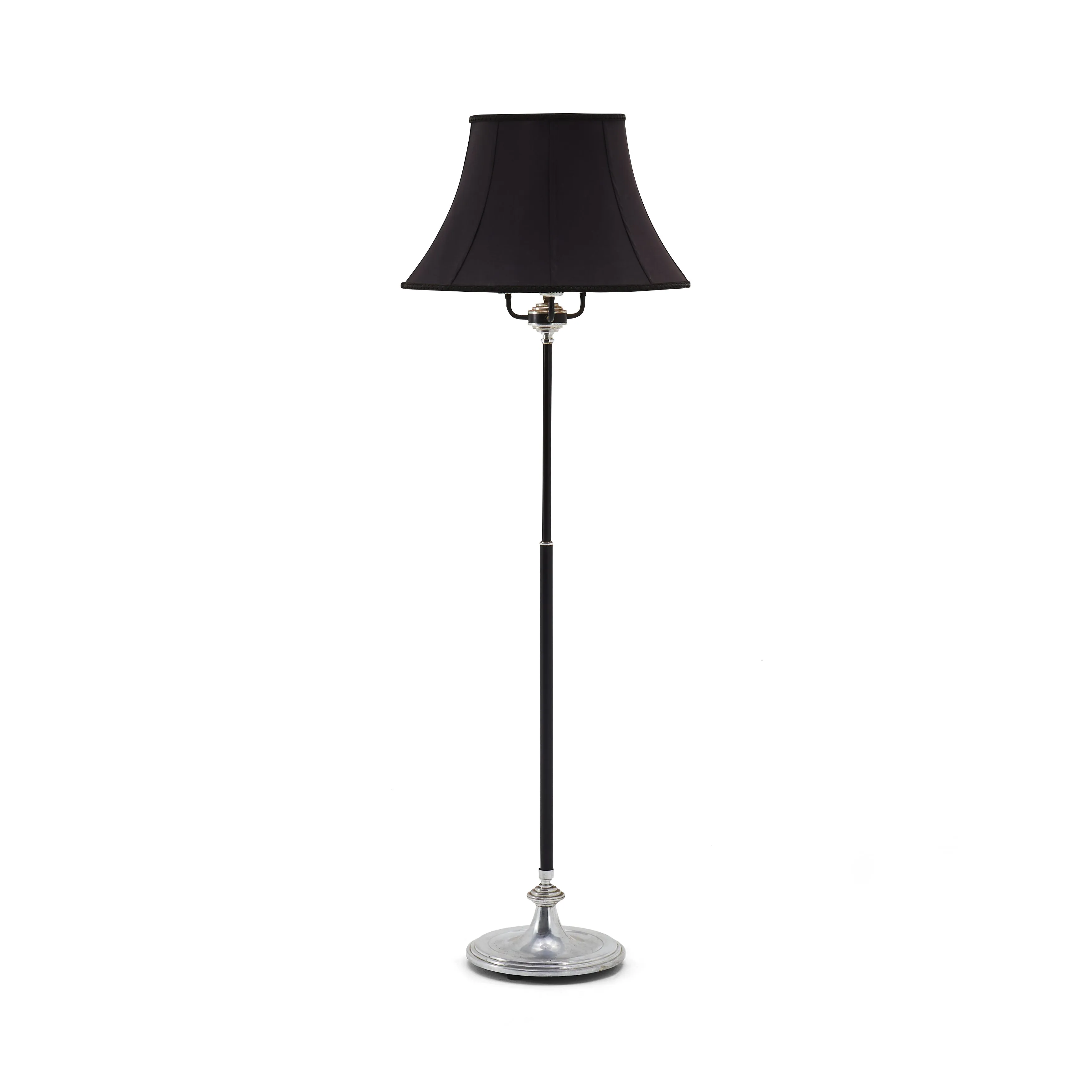 Black Floor Lamp with Shade