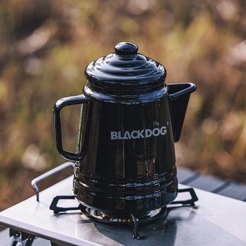 Blackdog Enamel Coffee Pot