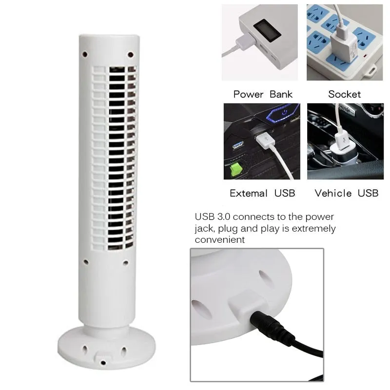 Bladeless Tower Air Cooler Fan