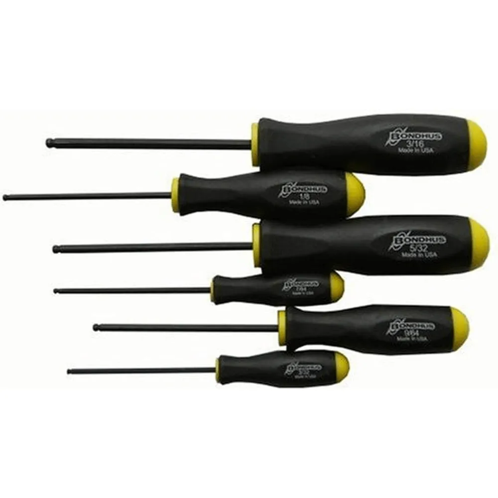 Bondhus 10645 (BSX7) 7pcs Balldriver Tip Screwdriver set