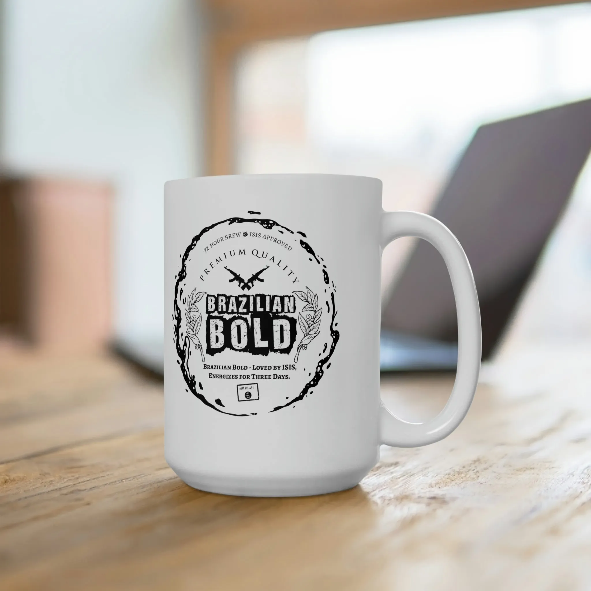 Brazilian Bold Mug for Joe Rogan Joey Diaz Fans