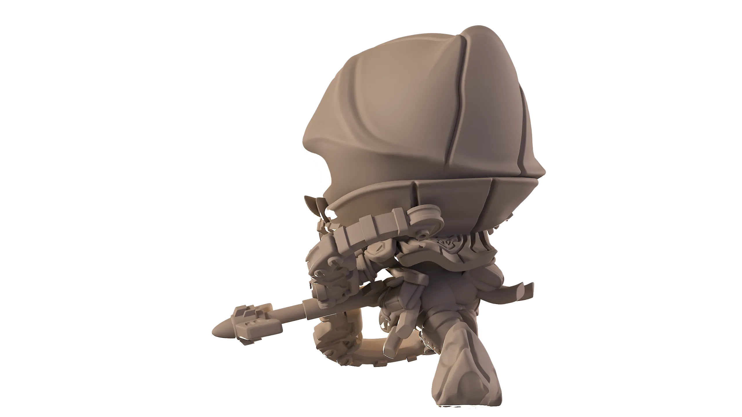 Capsule Chibi - Deadeye - One Eyed Master Archer