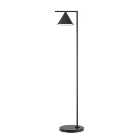 Captain Flint Indoor LED Dimmable Floor Lamp with Marble Base