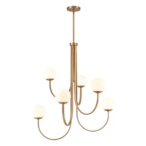 CAROLINE 36'' WIDE 6-LIGHT CHANDELIER