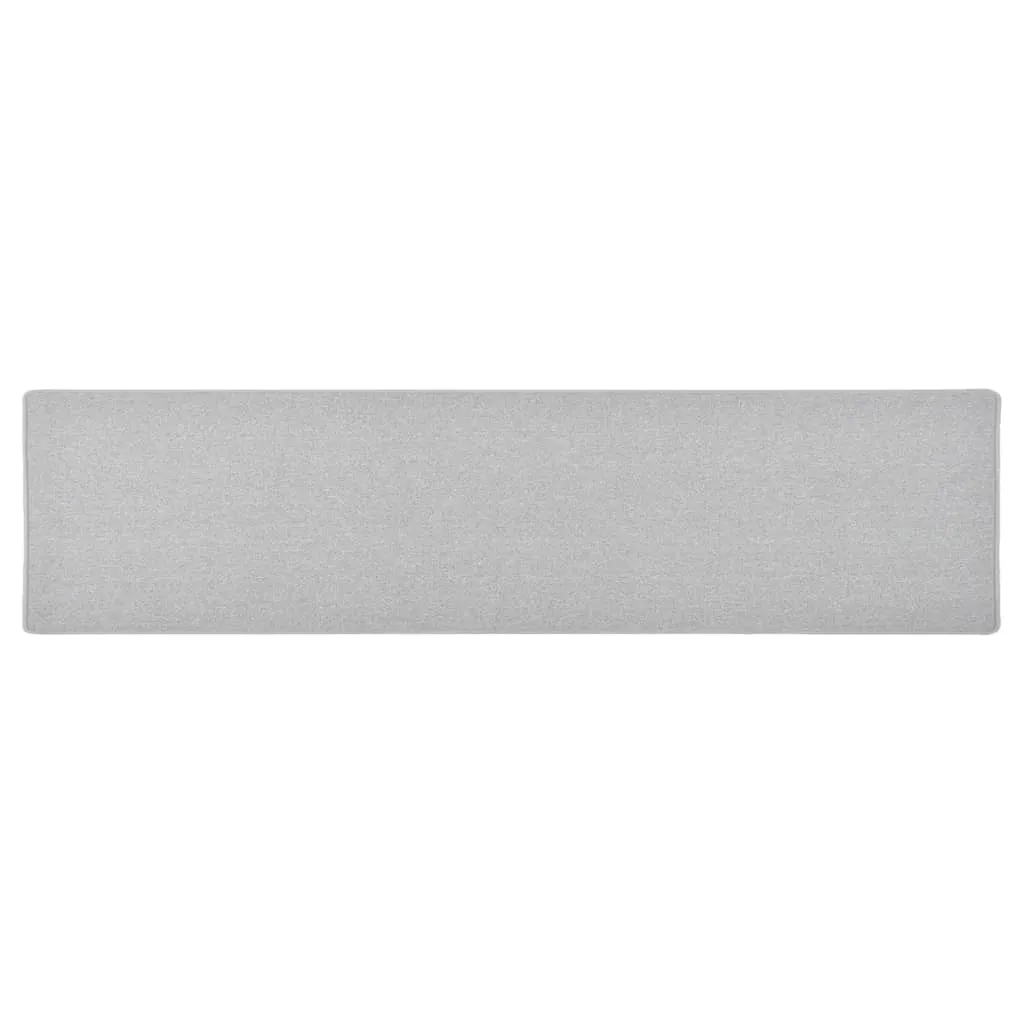 Carpet Runner Light Grey 50x200 cm