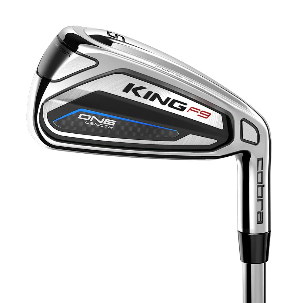 Cobra KING F9 Speedback One Length Golf Irons - Graphite