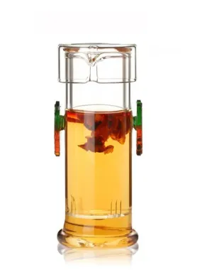 Contemporary Glass Kettle With Glass Infuser- 150 ml