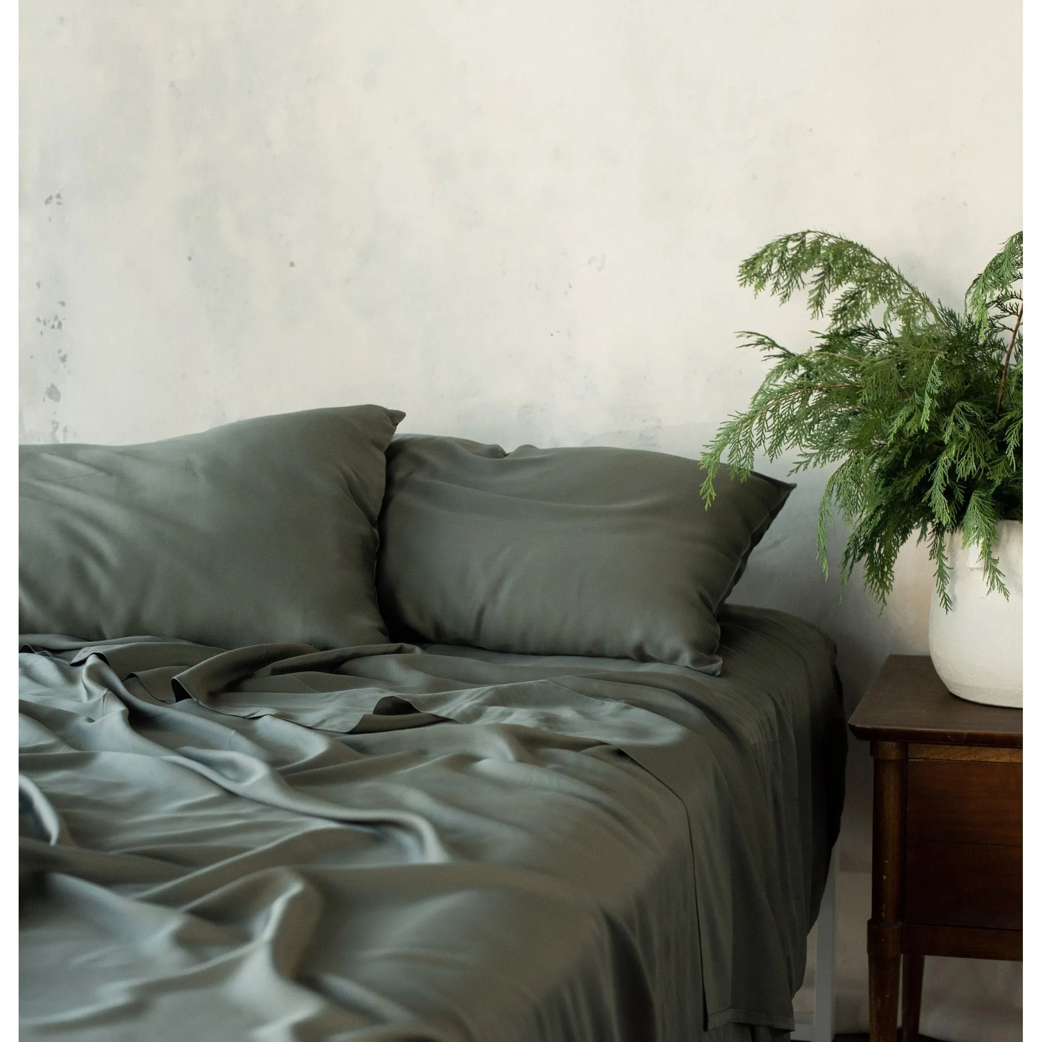 Cozy Earth Bamboo Flat Sheet Available in Queen and King Sizes