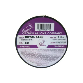 Crown Alloys .035" ROYAL 44-30 MIG Wire, 2# - RS44/1F