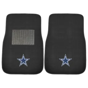 Dallas Cowboys Embroidered Car Mat Set - 2 Pieces