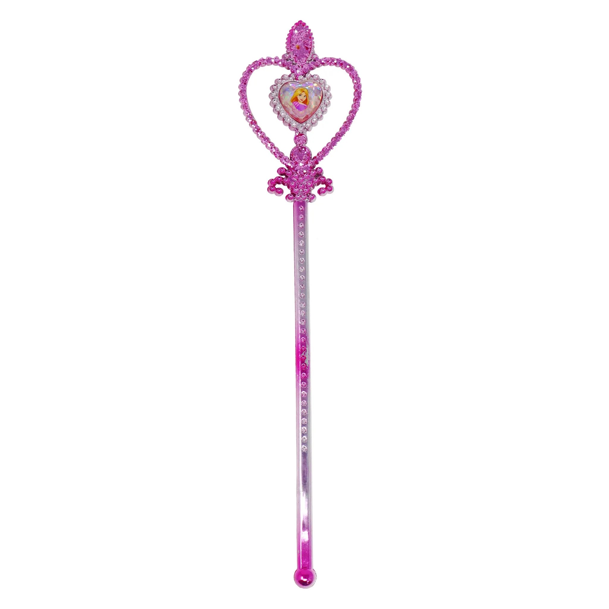 Disney Princess Rapunzel Heart Gemstone & Glitter Wand