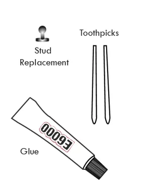 DIY Stud Repair Kit