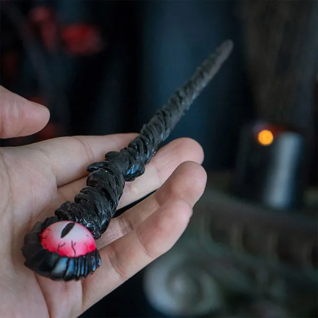 Dragon's Eye Wand (Eye of the Devil) | Enchanted Wand for Spells and Rituals