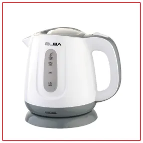 Elba EJK-G1033(WH) 1.0L Removable & Washable Filter Jug Kettle