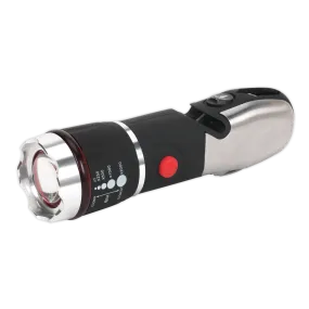 Emergency Torch/Multi-Tool - 3W LED Adjustable Focus 3 x AAA Cell