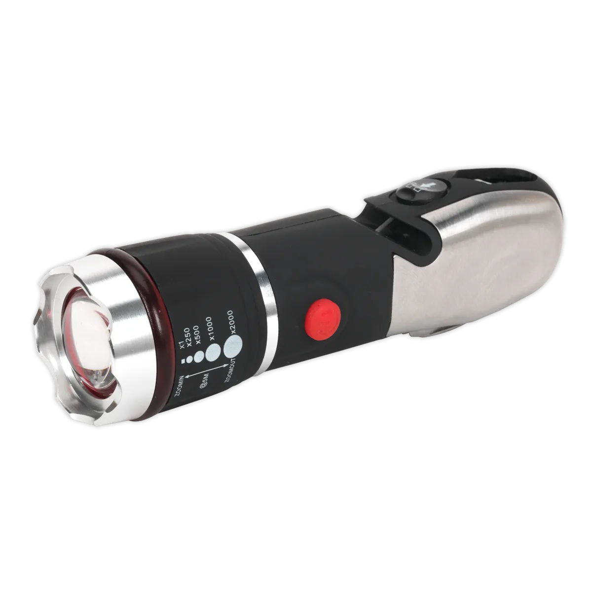 Emergency Torch/Multi-Tool - 3W LED Adjustable Focus 3 x AAA Cell