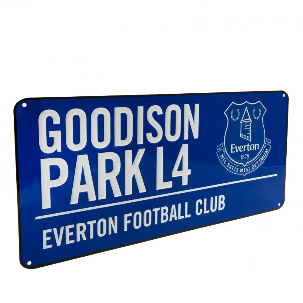 Everton FC Street Sign BL - Goodison Park Wall Decor