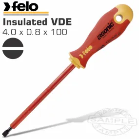 FELo 413 Sl4.0X0.8X100 S/DRiver Ergonic Insulated Vde FEL41304090