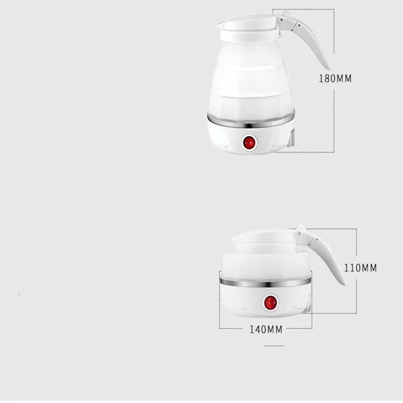 Folding silicone electric kettle