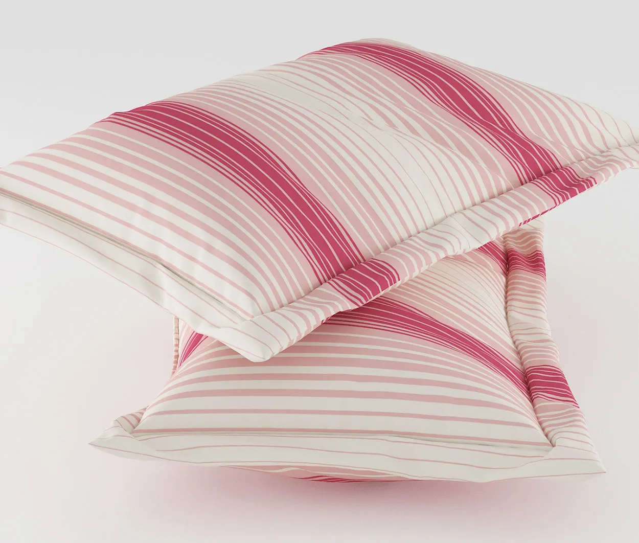 Folk Pink 100% Cotton Antibacterial Bedsheet Set