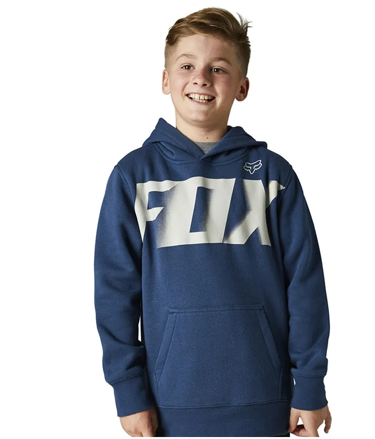 Fox Youth RKane Pullover Fleece Hoodie - Dark Indigo