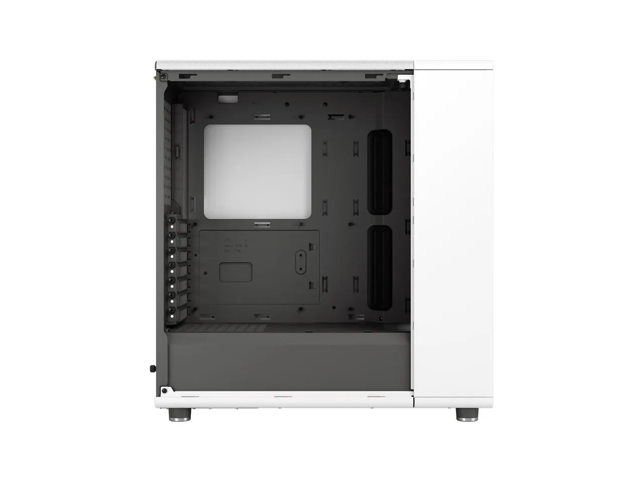 Fractal Design North Chalk White ATX Case with Oak Front and Mesh Side Panel FD-C-NOR1C-03