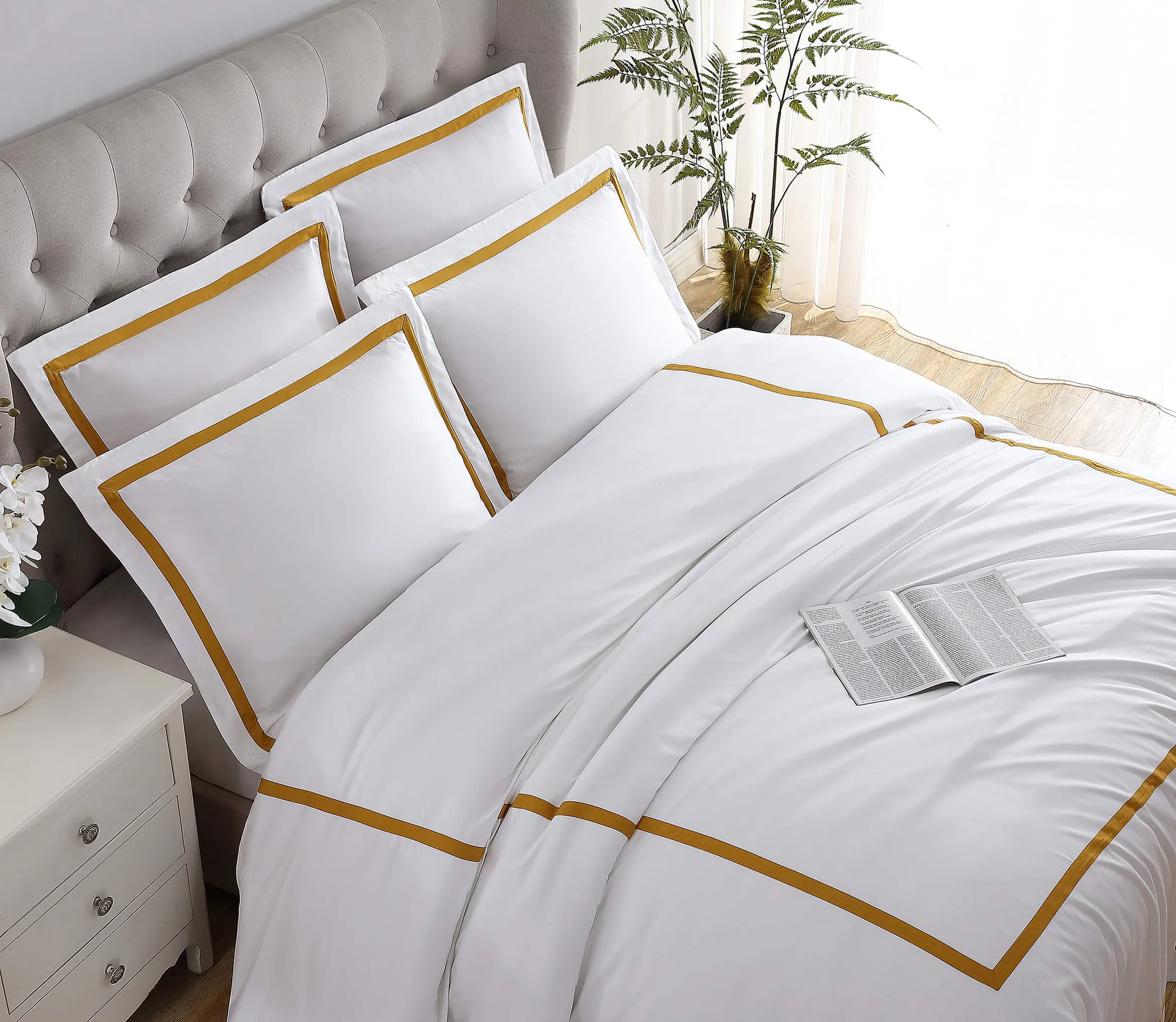 Frame Premium Bamboo Duvet Bundle