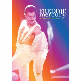 Freddie Mercury A3 Calendar 2025